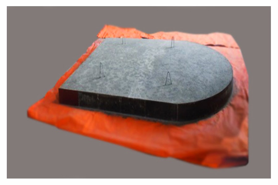 Sản phẩm chịu lửa đúc sẵn kích thước lớn 